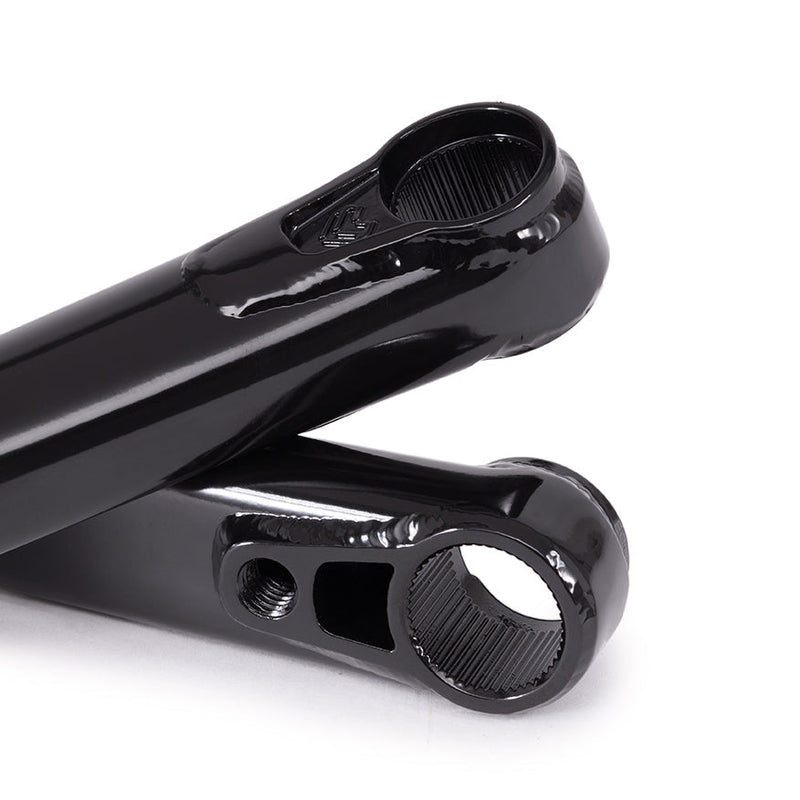 ÉCLAT ONYX CRANKS, innovative 3pc Chromoly design, super-hollow 24mm spindle.