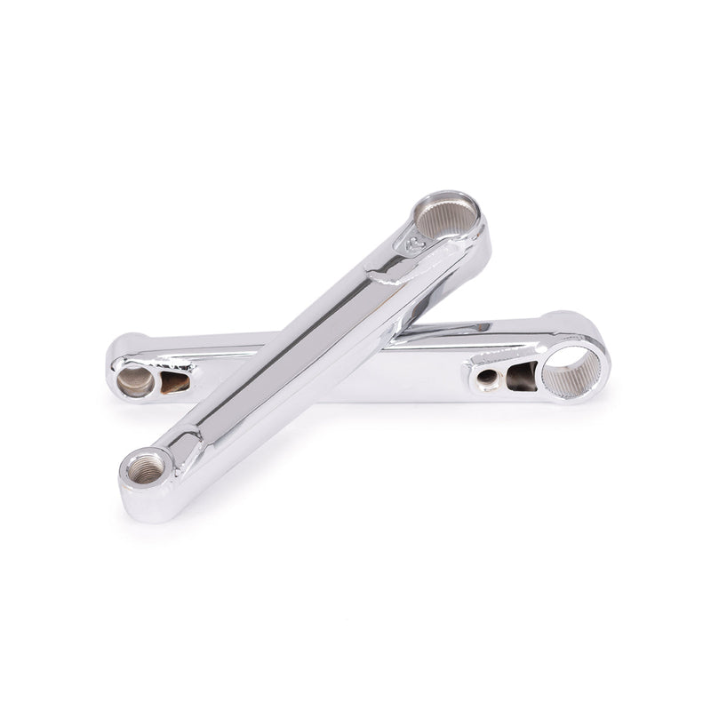 ÉCLAT ONYX CRANKS, innovative 3pc Chromoly cranks with 24mm super-hollow spindle.