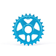 ÉCLAT ONYX SPROCKET, blue cold-forged durable bike sprocket, double-sided design, metal alloy.
