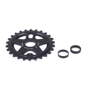 ÉCLAT ONYX SPROCKET with double-sided design and cold-forged technology, includes adapters for 19mm & 22mm.
