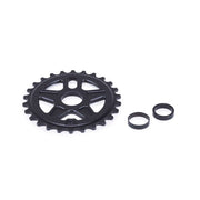 ÉCLAT ONYX SPROCKET with adapters, cold-forged design, 25t or 26t options.