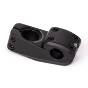 ÉCLAT ONYX STEM black cold-forged 6061-T6 alloy BMX bike stem with 25.4mm oversize clamp and Shark Tooth Clamping system