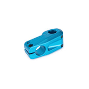 ÉCLAT ONYX STEM, blue cold-forged BMX stem, 25.4mm clamping, 6061-T6 alloy.