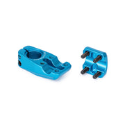 ÉCLAT ONYX STEM, cold-forged alloy bike stem, 25.4mm clamping, blue.