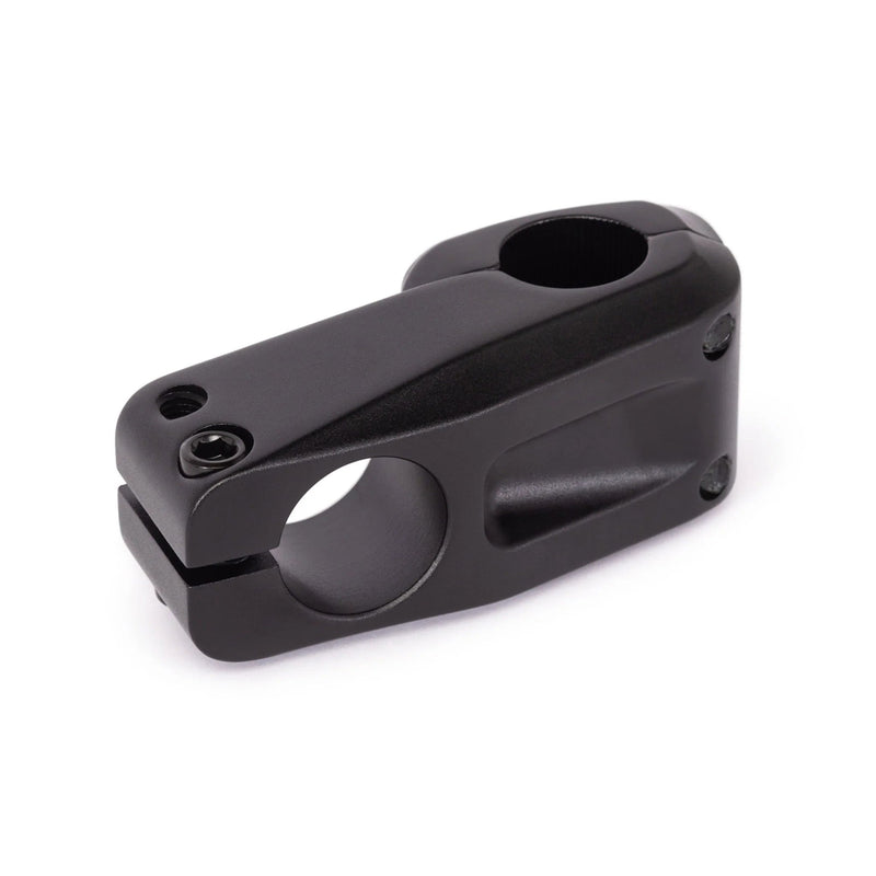 ÉCLAT ONYX STEM cold-forged bicycle stem, smooth shape, 6061-T6 alloy, black, with 25.4mm clamp.