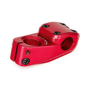 Red Éclat Onyx Stem, cold-forged 6061-T6 alloy, 25.4mm clamping, 50mm reach, bicycle component.