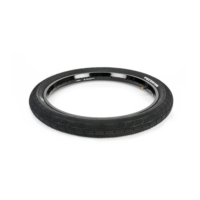 ÉCLAT PREDATOR TIRE Bruno Hoffmann Signature 2.30" 120 TPI black bike tire with grippy tread.