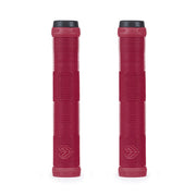 ÉCLAT PULSAR GRIP in red, flangeless mushroom style, made with super soft rubber by ODI.