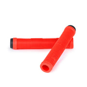 ÉCLAT PULSAR GRIP in neon red, flangeless mushroom style, soft rubber.