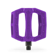 Purple ÉCLAT SLASH PEDAL with knurled top surface and lightweight design.
