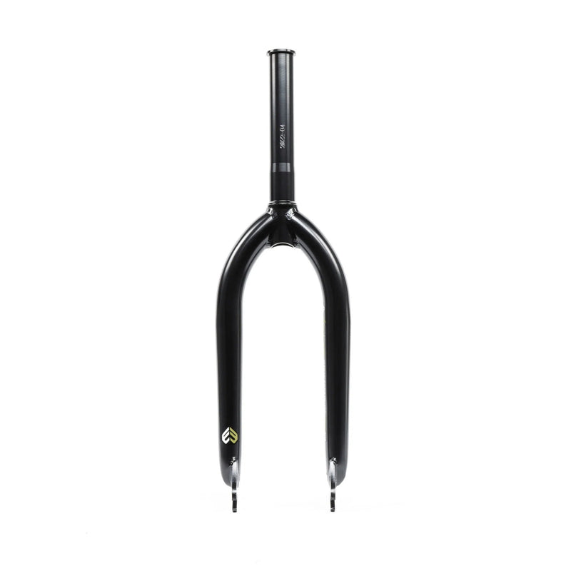 ÉCLAT Storm Fork – Jordan Godwin, BMX fork with 20mm offset, black finish.