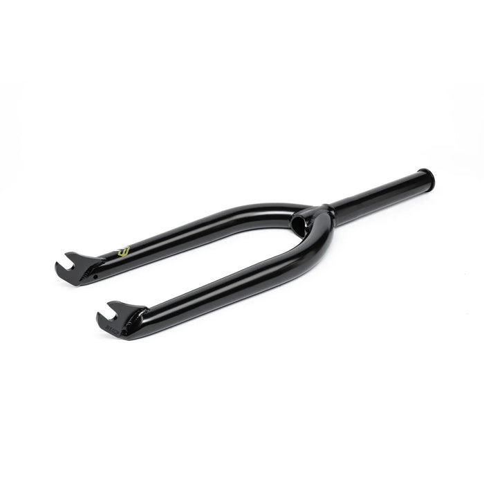 ÉCLAT STORM FORK – JORDAN GODWIN, black BMX fork with 20mm offset, seamless 4130 crmo, 1pc hydroformed fork leg, Lifetime Guarantee.