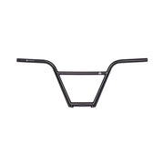 ÉCLAT STRANGLER BAR black BMX handlebar with tapered tubing and oversized clamping for enhanced grip.