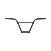 Black ÉCLAT STRANGLER BAR BMX handlebar with tapered 25.4mm tubing and reinforced clamping area for extra strength