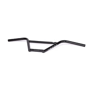ÉCLAT STRANGLER BAR in black, four-piece handlebar with 25.4mm oversize clamping for increased strength.