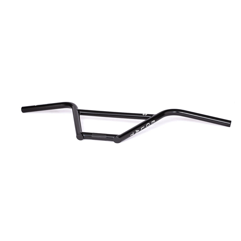 ÉCLAT STRANGLER BAR in black, four-piece handlebar with 25.4mm oversize clamping for increased strength.