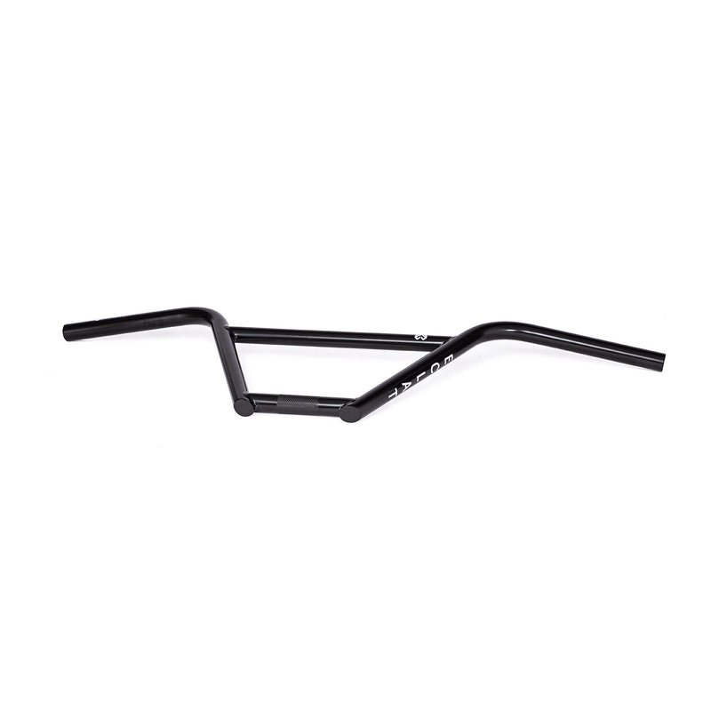 ÉCLAT STRANGLER BAR, black, strong BMX handlebar with oversized clamping, tapered tubing for durability.