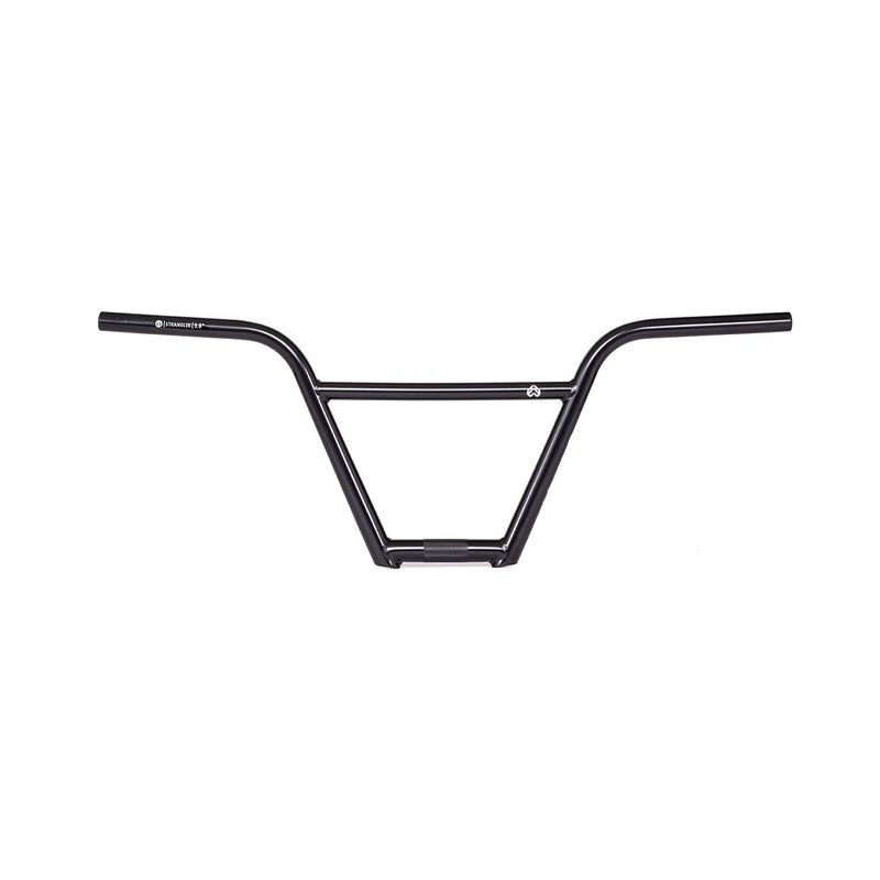 ÉCLAT STRANGLER BAR BMX handlebar in black with 25.4mm oversized clamping for enhanced strength.
