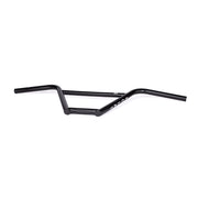 ÉCLAT STRANGLER BAR black BMX handlebar with oversized clamping and tapered tubing for strength.