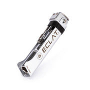 ÉCLAT STREET TOOL compact multitool with heat-treated Chromoly handle and 17mm socket in silver color.