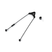 ÉCLAT TALON V1 REAR BRAKE in black with low-profile design, featuring exclusive force brake pads and one-piece straddle cable for 2.40″ tires.