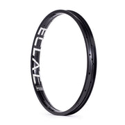 Black ÉCLAT TRIPPIN RIM with 38mm width and triple oversized pin joints for durable BMX street riding