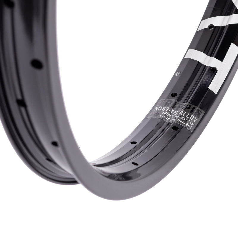 ÉCLAT TRIPPIN RIM bike component with 38mm wide profile and durable triple pin design.