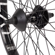 ÉCLAT TRIPPIN/CORTEX CASSETTE rear wheel with stainless steel spokes, 6061-T6 alloy rim, and fully sealed Cortex hub.