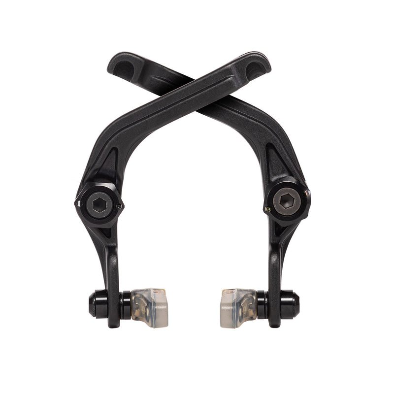 ÉCLAT UNIT BRAKE black cold-forged 6066 alloy rear bicycle brake with Force brake pads and one-piece straddle cable