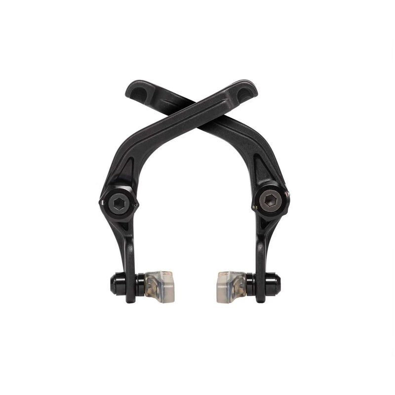 Black ÉCLAT UNIT BRAKE made of cold forged 6066-T6 alloy with Force brake pads and one-piece straddle cable