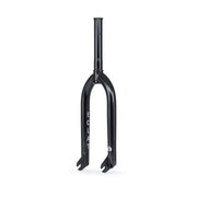 Éclat Coda Fork, strong and lightweight BMX fork in black, made from 4130 crmo with CNC steerer and cast dropouts.