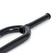 Éclat Coda Fork, durable 4130 crmo construction, black, CNCd steerer, peg-friendly dropouts, lifetime guarantee.