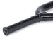 Éclat Coda Fork in black, durable 4130 crmo, peg-friendly, available in 26mm and 32mm offsets.
