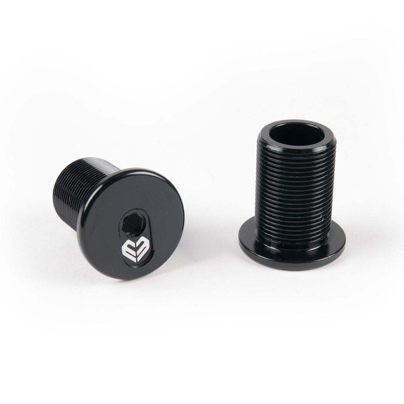 ÉCLAT STREAM TOP BOLT black M24 thread 6061-T6 alloy CNC machined bike fork bolt with 6mm hex.