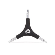 ÉCLAT Y-TOOL with 4mm, 5mm, 6mm hex keys, black rubber grip.