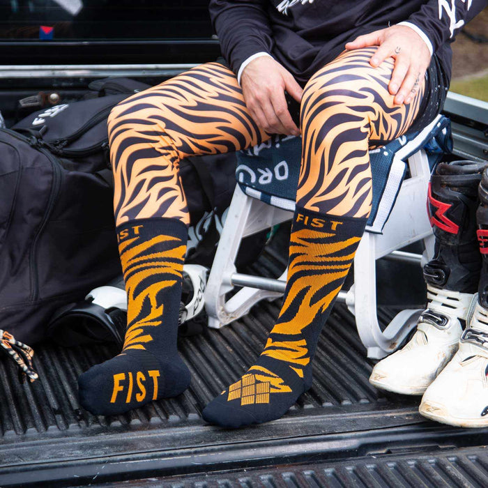 FIST BROWN-BLACK TIGER SOCKS