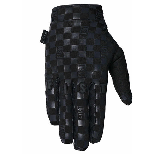 FIST Blackout Frosty Chequer Gloves with weather-resistant windblock upper and Clarino palm for maximum grip and touchscreen compatibility
