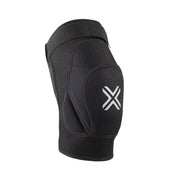 Fuse Alpha Classic Knee Pad with durable Duratex neoprene and EVA foam, black/white.