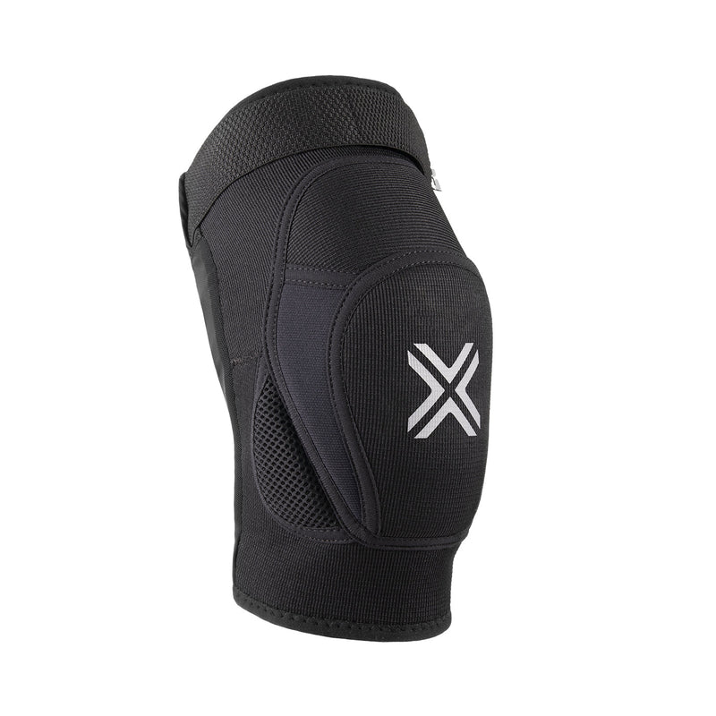 Fuse Alpha Classic Knee Pad with durable Duratex neoprene and EVA foam, black/white.