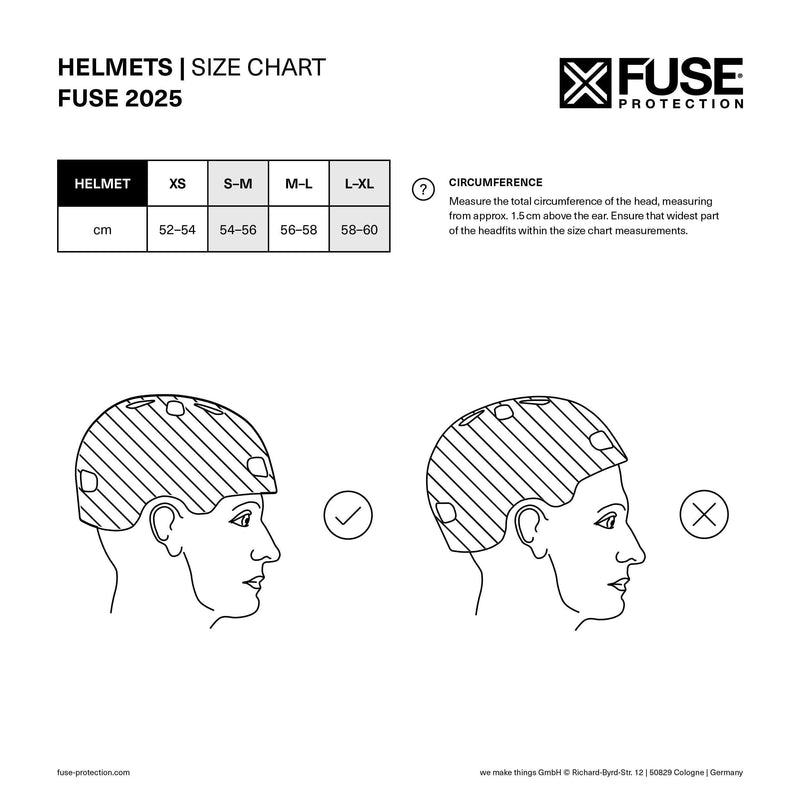 FUSE ALPHA HELMET GLOSSY MIAMI BLACK, high impact ABS, EPS foam, deep fitting, custom fit padding.