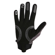 FUSE OMEGA GLOVE in silver and black, featuring breathable upper, neoprene sleeve, and Clarino palm for durability.