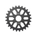 Fiend Kettenblatt Omicron 25T black CNC machined 7075 aluminum BMX sprocket with 22mm crank spindle compatibility