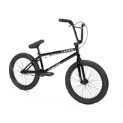 Black Fiend Type O 2022 BMX bike with 20.5-inch top tube, 20-inch wheels, and durable 4130 CrMo frame.