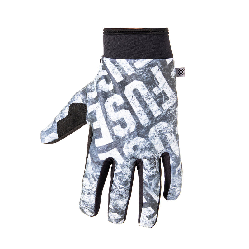 FUSE CHROMA GLOVE - Vibrant mountain glove with durable Clarino palm, sublimated polyester upper, and adjustable velcro strap.