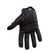 Black FUSE ECHO GLOVE for MTB with gel padding and silicone grip.