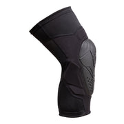 FUSE NEOS KNEE PAD featuring lightweight, breathable design and FLEX SHIELD foam for high-level protection in black.
