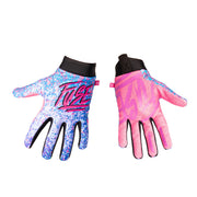 FUSE OMEGA GLOVE - BLUE SPLASH design, breathable neoprene sleeve, Clarino palm.