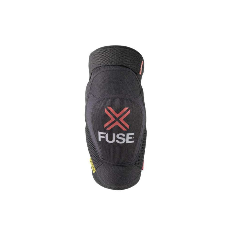 FUSE DELTA KNEE PAD black and red breathable protective knee pad with anti-bacterial neoprene and memory foam cushioning