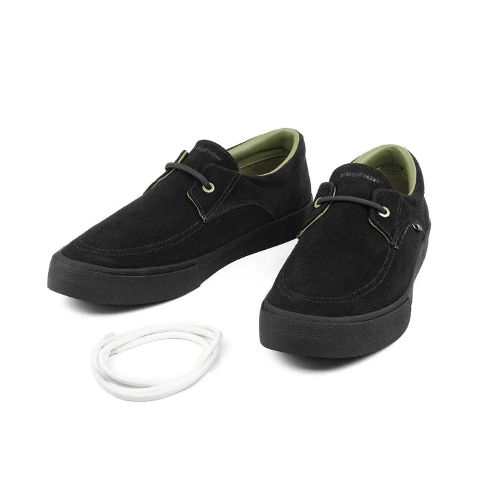HIGHER SALEM SUEDE BLACK - People's Store