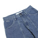 HEAVIES BERN double knee blue jeans with baggy fit and tapered leg.